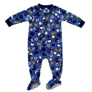 ⭐️12 Month Carters Baby Boy Fleece Sleeper